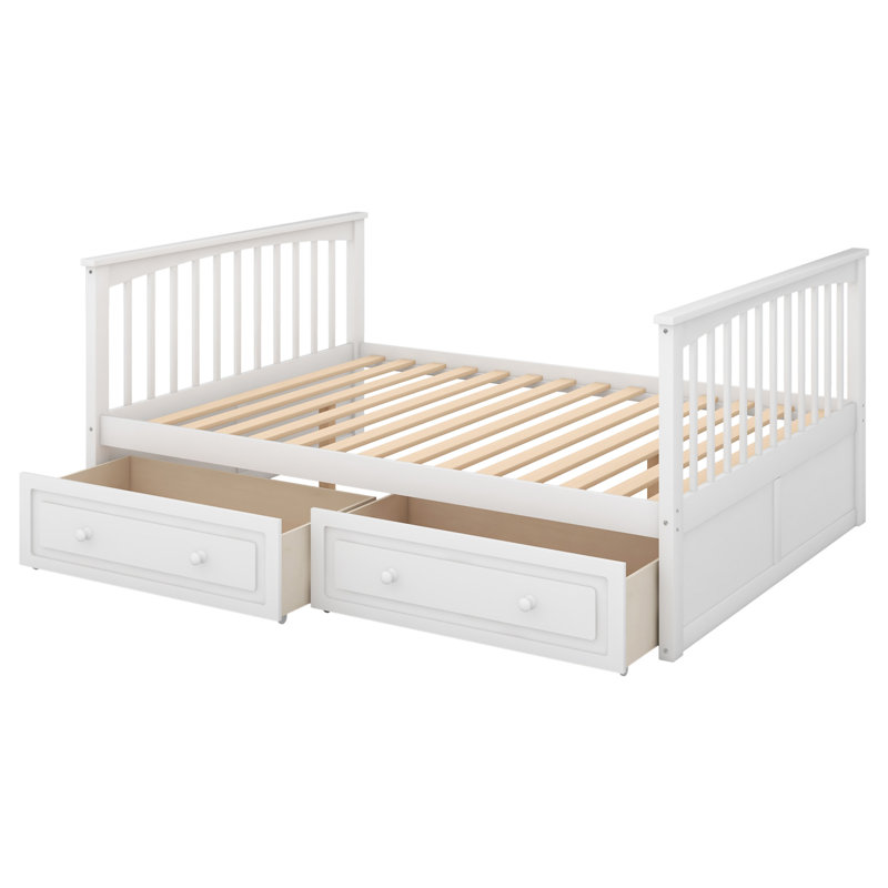 Bunk Bed With Drawers, White