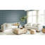 Papier peint à carreaux bleu clair Seabrook Designs Calverlay-829768201