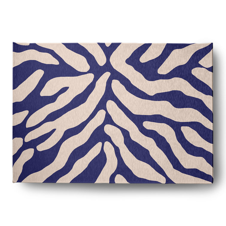 Sonika Chenille Animal Print Indoor Rug