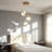 Modern 3 - Light Sphere Chandelier Dimmable
