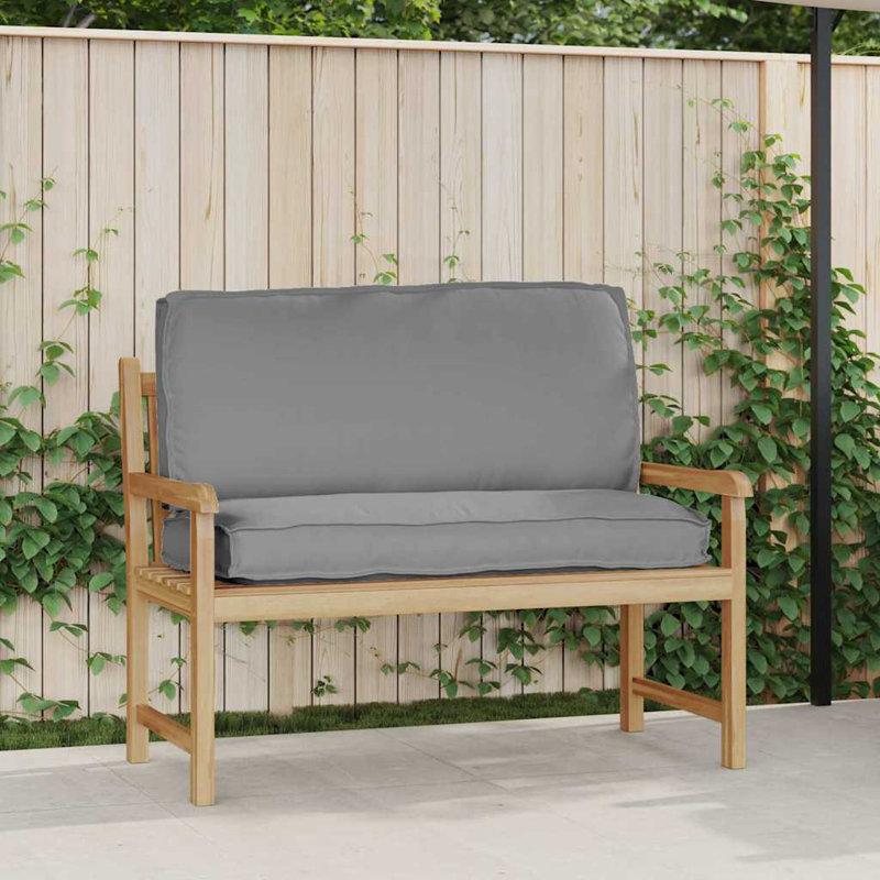  Cushion Grey 47.24 X 19.69 X 4.72 In Oxford Fabric, 47.24" W x 19.69" D, Gray