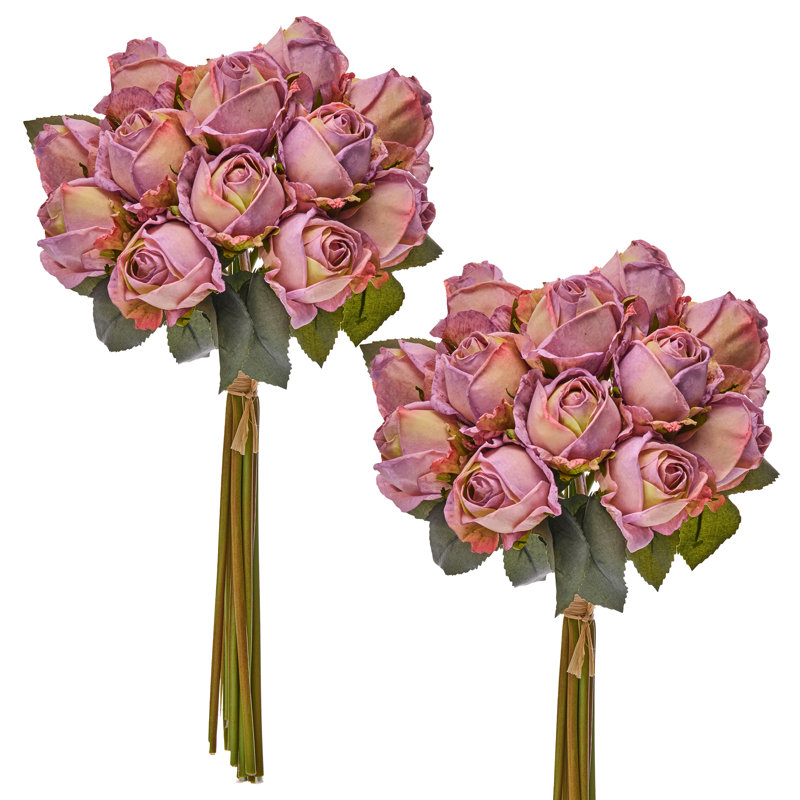 Rose lyophilisé 10 po , Mauve