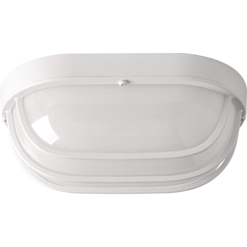 Krystn LED Outdoor Bulkhead Light, White