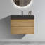 Meuble-lavabo de 30 po avec lavabo Alice - grand rangement, mural, flottant, style moderne, pré-assemblé-2039429206