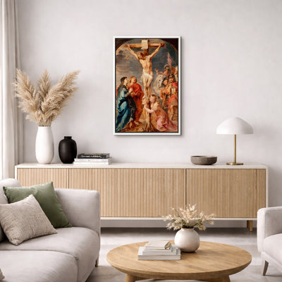 Crucifixion du Christ avec deuil