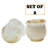 1.5oz. Handmade Marble Shot Glass Set