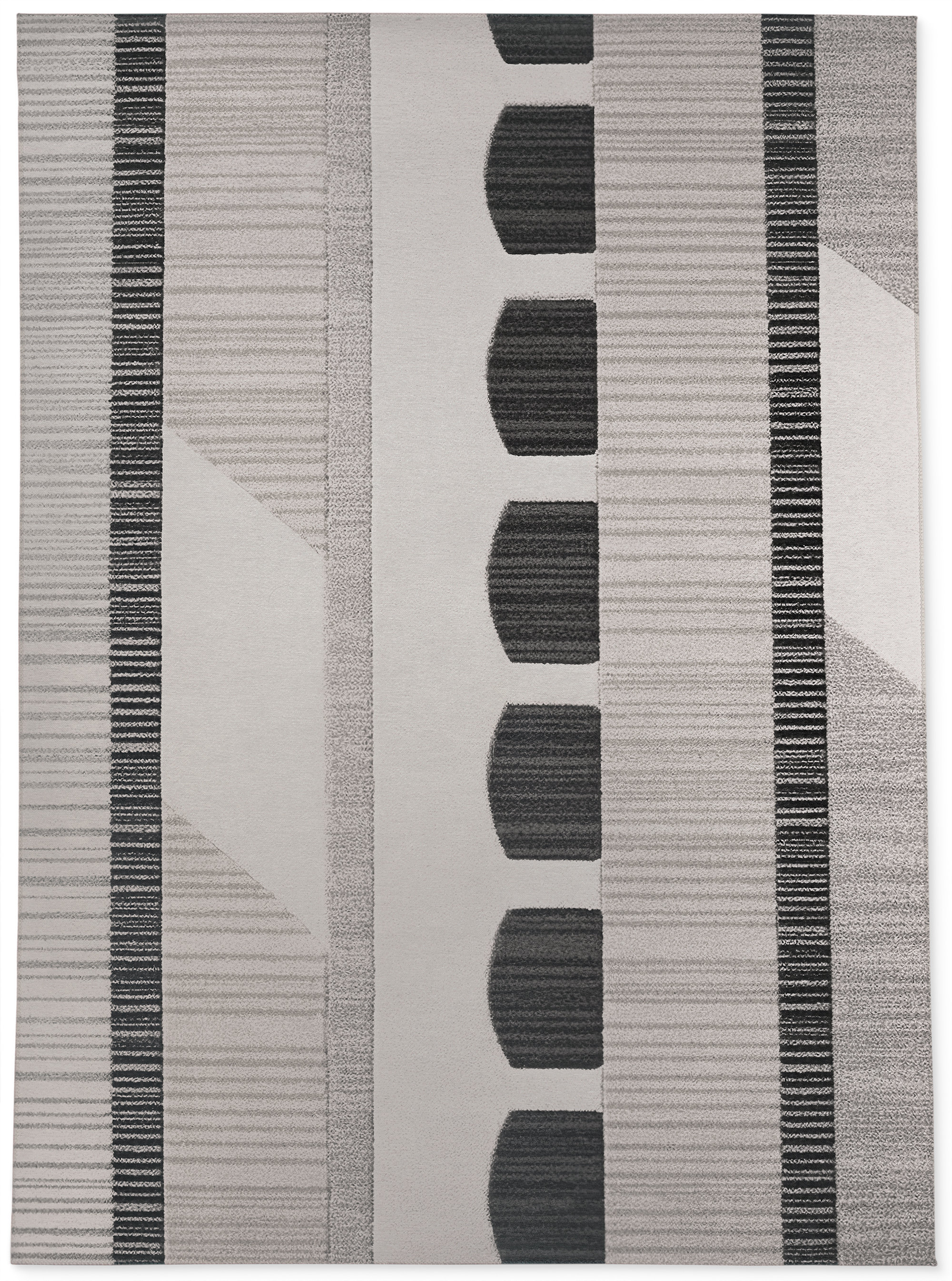 Ivy Bronx Quattro Area Rug with Non-Slip Backing | Wayfair