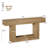 63" Wood Console Table for Entryway, Narrow Sofa Table Behind Couch for Living Room, Hallway-1894308408
