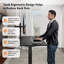 Adjustable Metal Base Standing Desk-93657105-93657106
