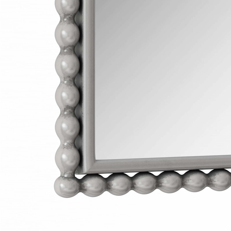 Miroir de coiffeuse en fer, Argent argent