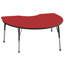 Table d'activité 48 "x 72" avec moulures en T et pieds réglables-39310981-99077992