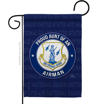 Double Sided 18.5 in. H x 13 in. W Polyester Garden flag
