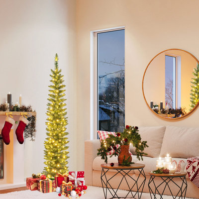 Lighted Artificial Christmas Tree