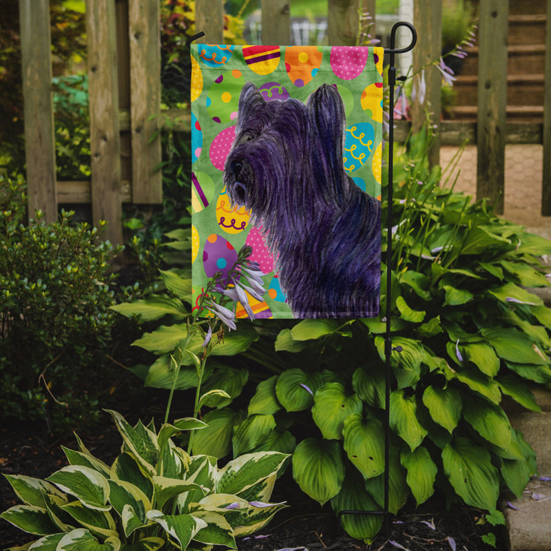 Drapeau de jardin Atara, Skye terrier