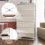 Commode 7 tiroirs 23,22 ", beige-935456133