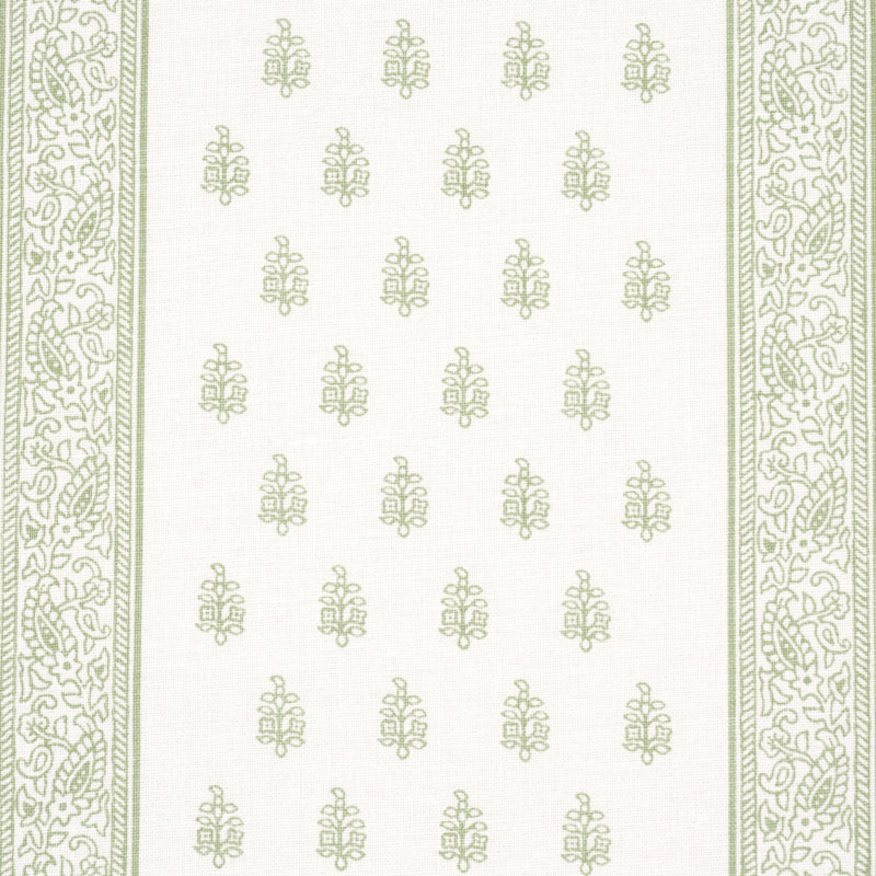 Katsura Stripe Fabric, Leaf