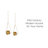 Nika 2 Piece Metal Hanging Planter Set