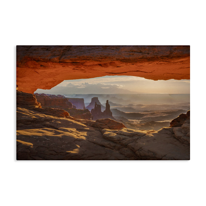  «Under Canyon Rocks View», art mural par Marty Hulsebos, H 20 po x l 30 po