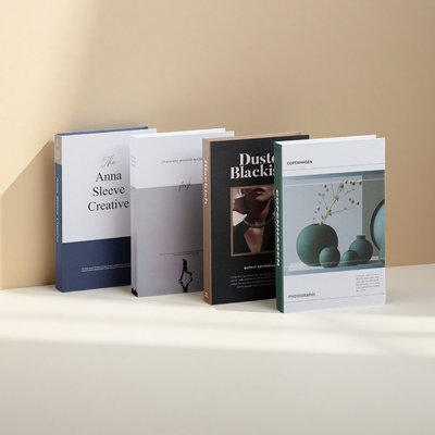 Modern Foldable Decorative Books Set