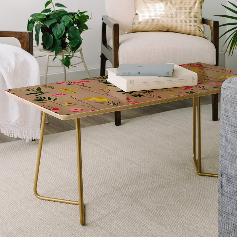 Table basse holli zollinger wildflower study