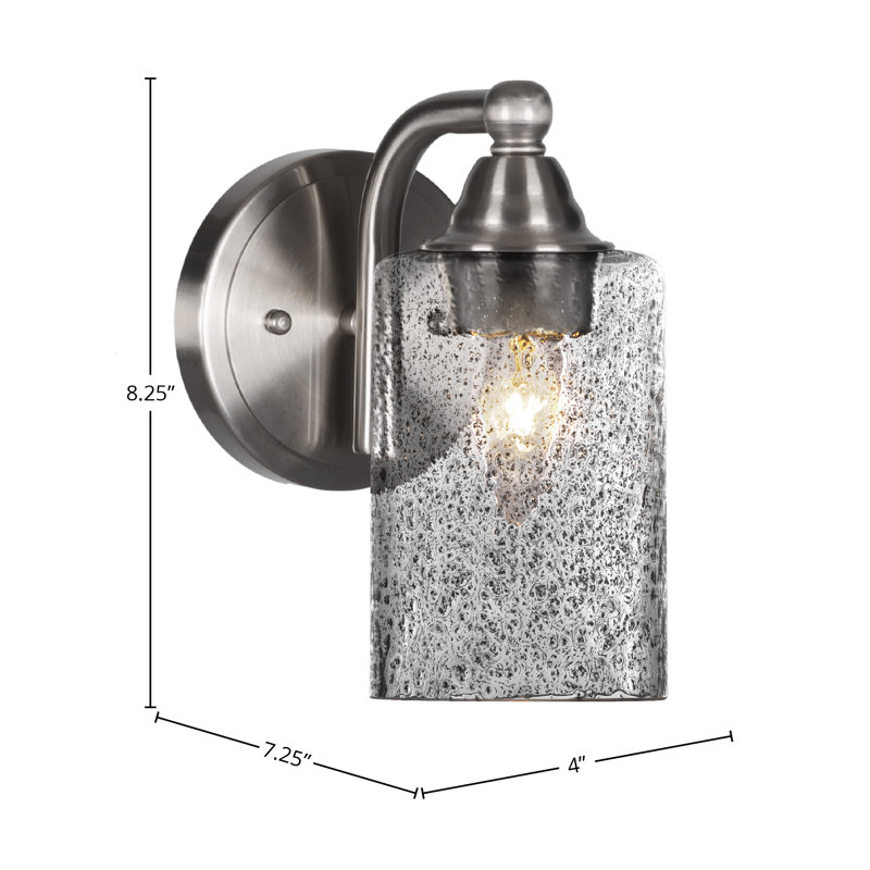 Michell 1-Light Wall Sconce, Brushed Nickel