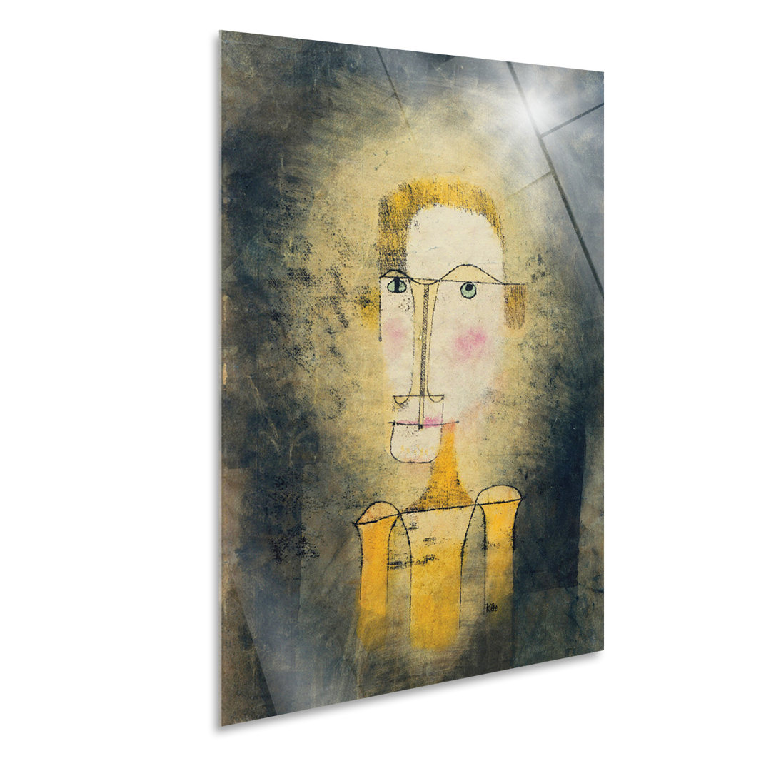 Acrylbild Portrait Yellow Man von Paul Klee