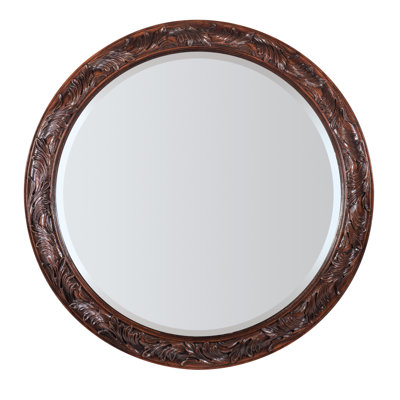 Charleston Round Beveled Mirror