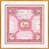 Equitation In Pink Giclee Print by Dana Gibson