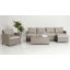 Ensemble de conversation modulaire en rotin 5 pièces avec coussins Regina-1345851738-1345851739