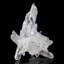 Solution de quartz miniature, Jeffrey Quarry, Arkansas, États-Unis