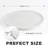 Guein 12” Round Natural Marble Tray-873599619