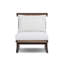 Fauteuil d'extérieur teinté brun Akemi FSC