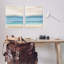 "Cadre photo unique Subtle Beach Seascape" par Amber Sterling 2 - Pièces sur toile-1489549746