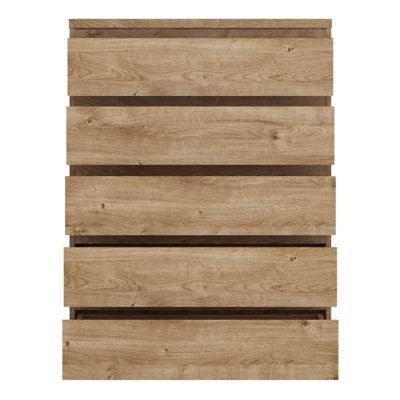 Hosia 83 cm W Chest of 5 Drawers