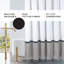 Rideau de douche simple à rayures 100% coton Makson-392635962-392635965