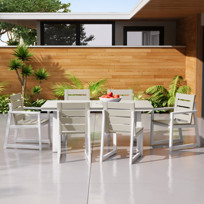 Ensemble repas d'extérieur 7 pièces 7 pièces