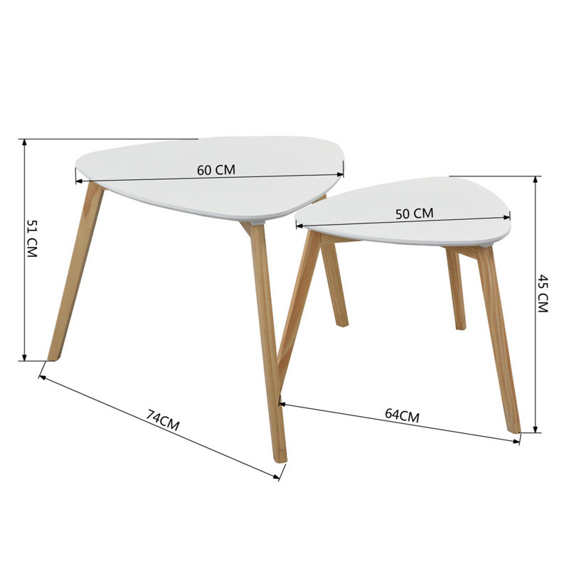Aine Three Leg Coffee Table