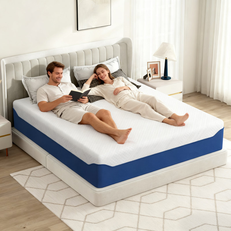  Matelas moyen en mousse viscoélastique 10 ", King, 10"