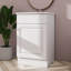 Meuble-lavabo élégant de 20 pouces avec meuble-lavabo avec tablette de porte et tablette réglable-822049015
