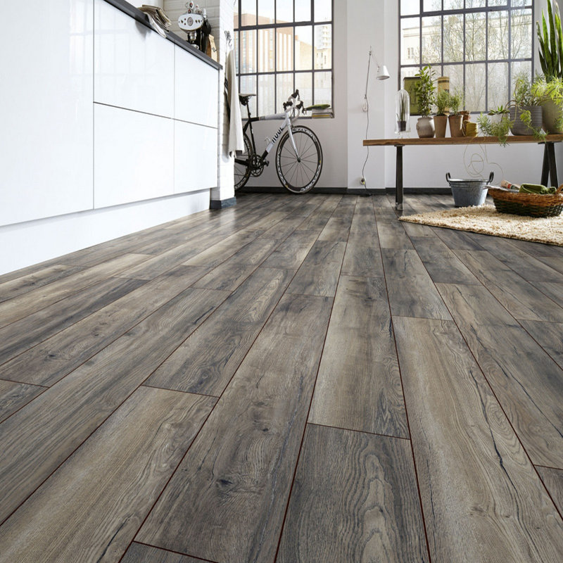 Oak Laminate Flooring, Light Grey