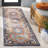 Savonnerie Hand Tufted Wool/Cotton Oriental Rug in Yellow/Orange/Blue-94663878