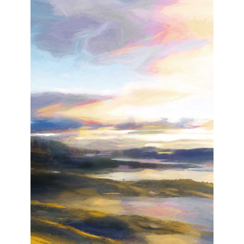 Moody Landscape - Wrapped Canvas Print, 48" H x 36" W