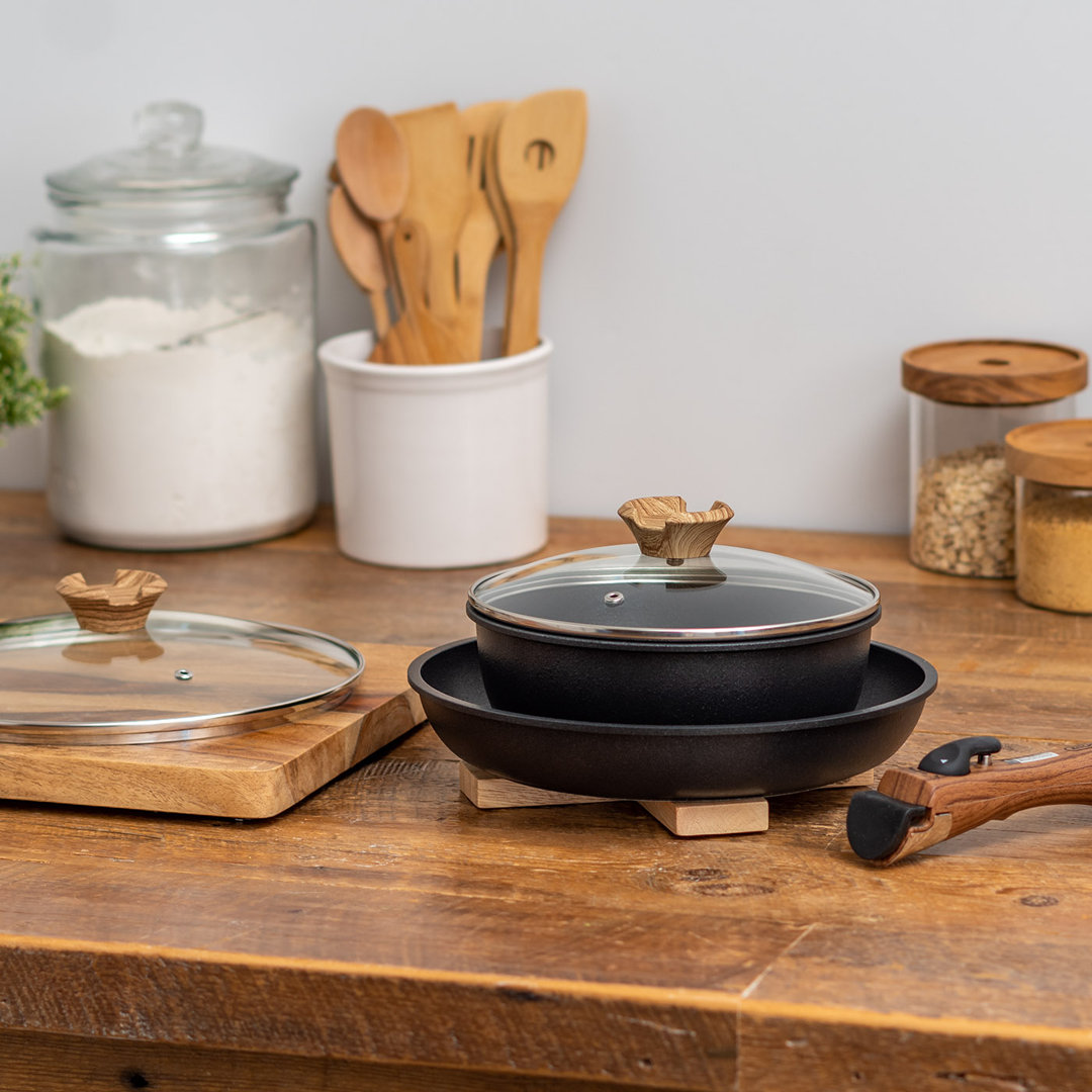 12 - Piece Non-Stick Cookware Set (Set of 6) IRIS USA, Inc.