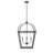 4 - Light Dimmable Lantern Geometric Chandelier