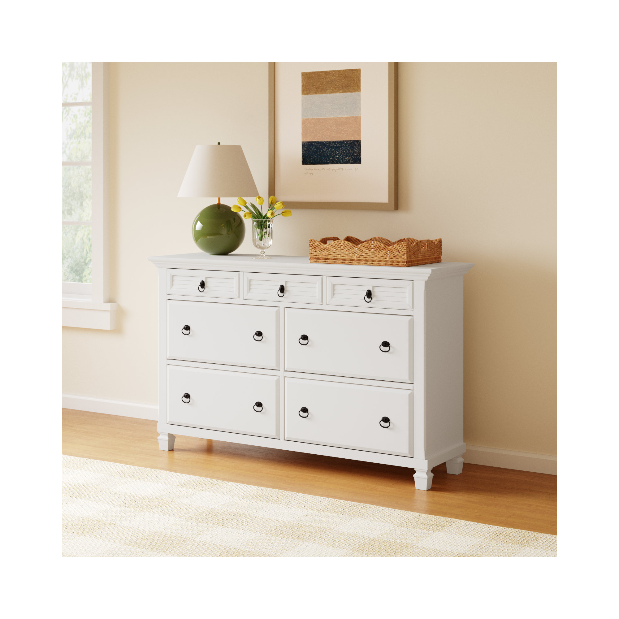 Gleda 7 - Drawer Double Dresser