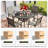 Watherson Round 4 - Person 41.7'' L Outdoor Dining Set-2083600635
