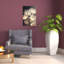 Glowing Petals 1 Piece Wrapped Canvas Wall Art-581688422