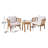Acacia 2 - Person Patio Conversation Set with Cushions