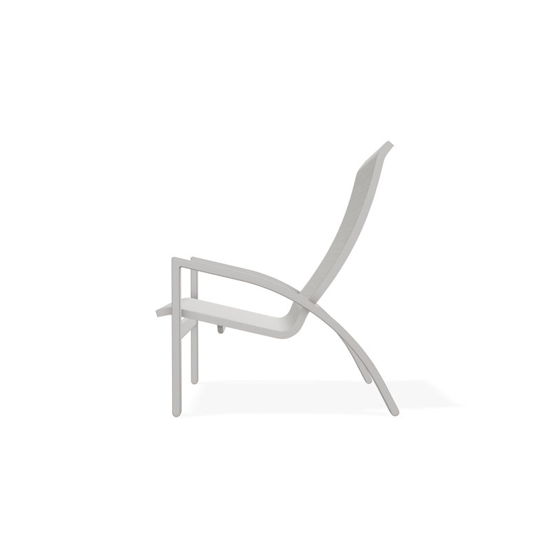 Kendall Outdoor Lounge Chair, Warm Gray, Deacon