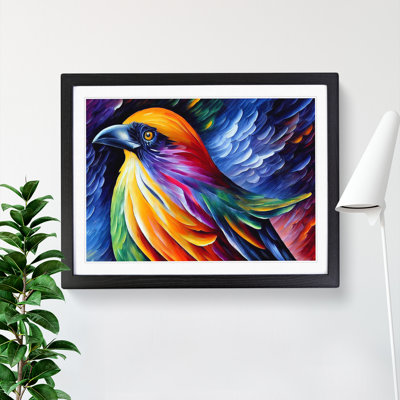 Raven Bird Vol.1 Abstract - Single Picture Frame Painting